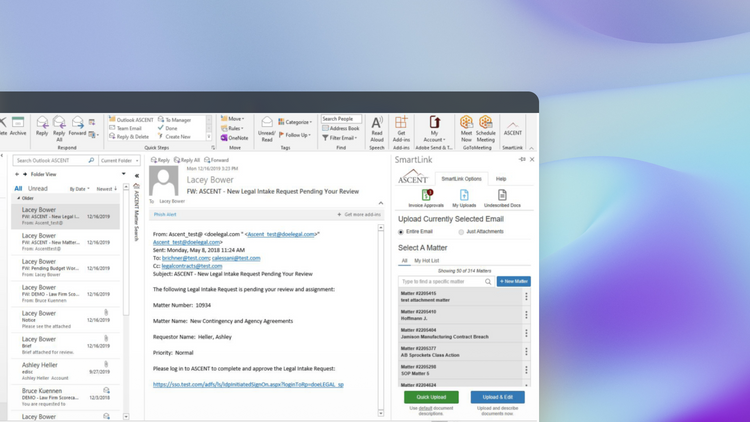 screenshot of Ascent ELM
